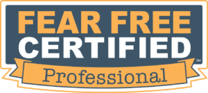 100% Fear Free Certified Professionals on our Team